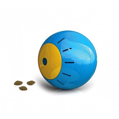 10195 Jouet intelligent pour animaux SNACK BALL avec ouverture à croquettes 10195 Jouet intelligent pour animaux SNACK BALL avec ouverture à croquettes