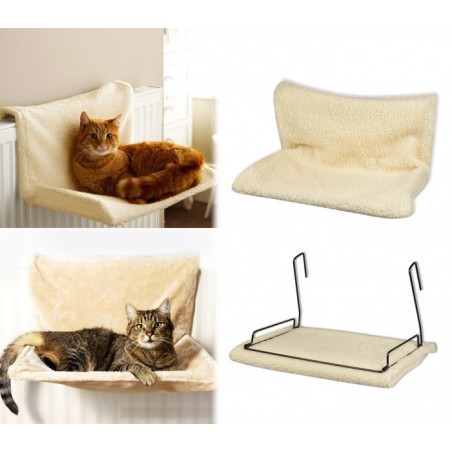 29450 Panier de radiateur pour les chats RELAX 46x30x26 cm amovible et lavable