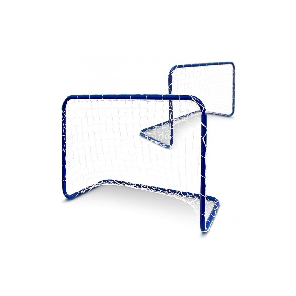 42319 Set de deux cages de but de football de jardin de 56x78x45 cm pour enfants