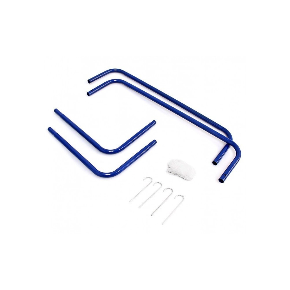 42319 Set de deux cages de but de football de jardin de 56x78x45 cm pour enfants