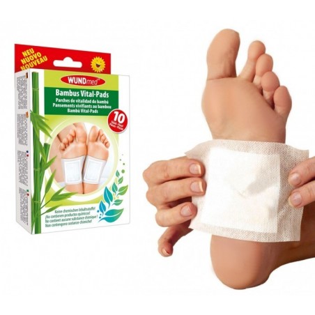 62662 Pack 10 Patchs Bambou VITAL PADS bonne resaturation du circuit énergétique