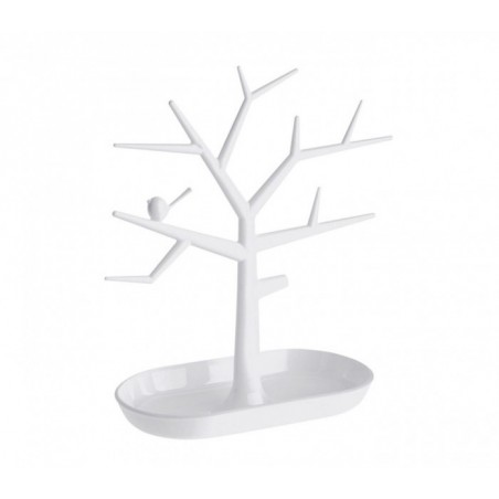 136198 Arbre à bijoux 29x24x12cm avec vide poche pour bijoux et boucle d'oreille