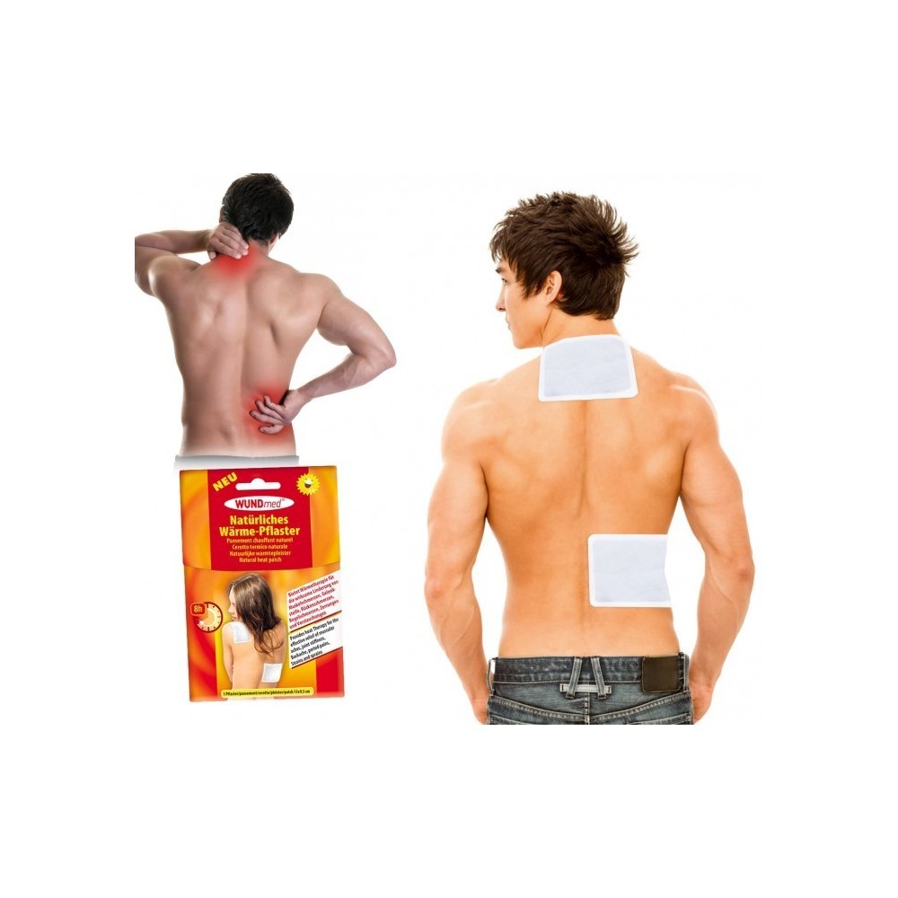 621805 Pack 3 patchs thermiques soulage les douleurs musculaires et articulaires