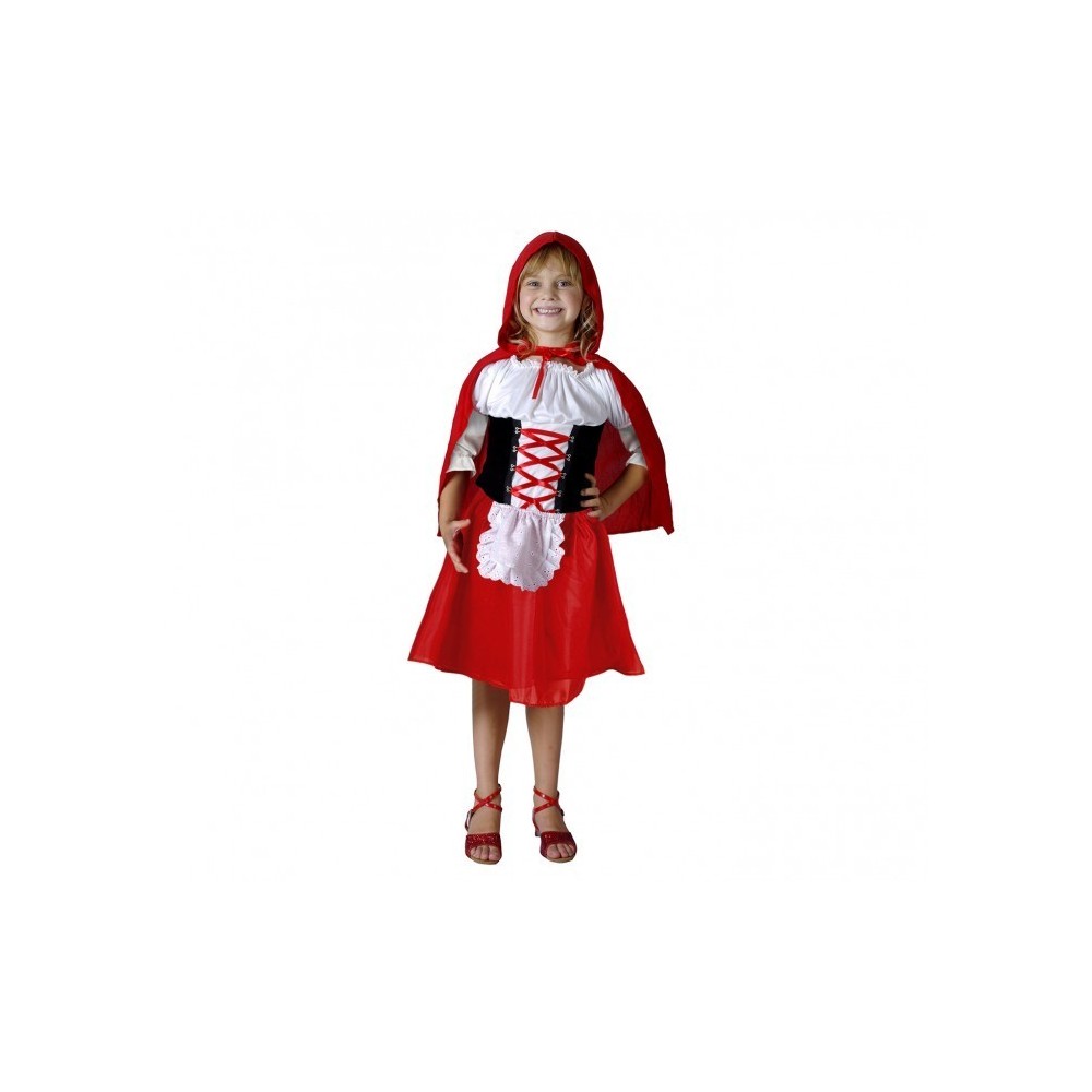 537721 Costume de Carnaval déguisement du Petit Chaperon Rouge de 3 à 12 ans