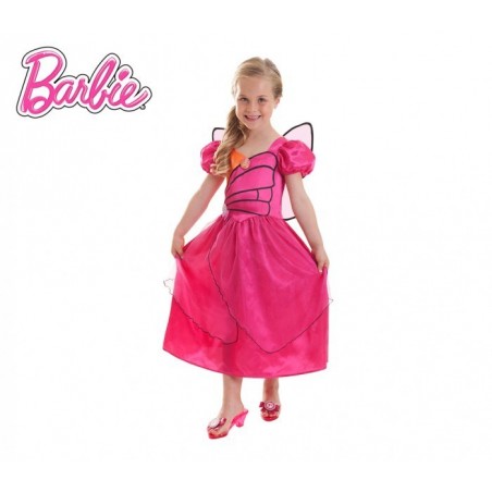 537660 Costume de Carnaval de Barbie Mariposa pour enfant de 3 à 10 ans