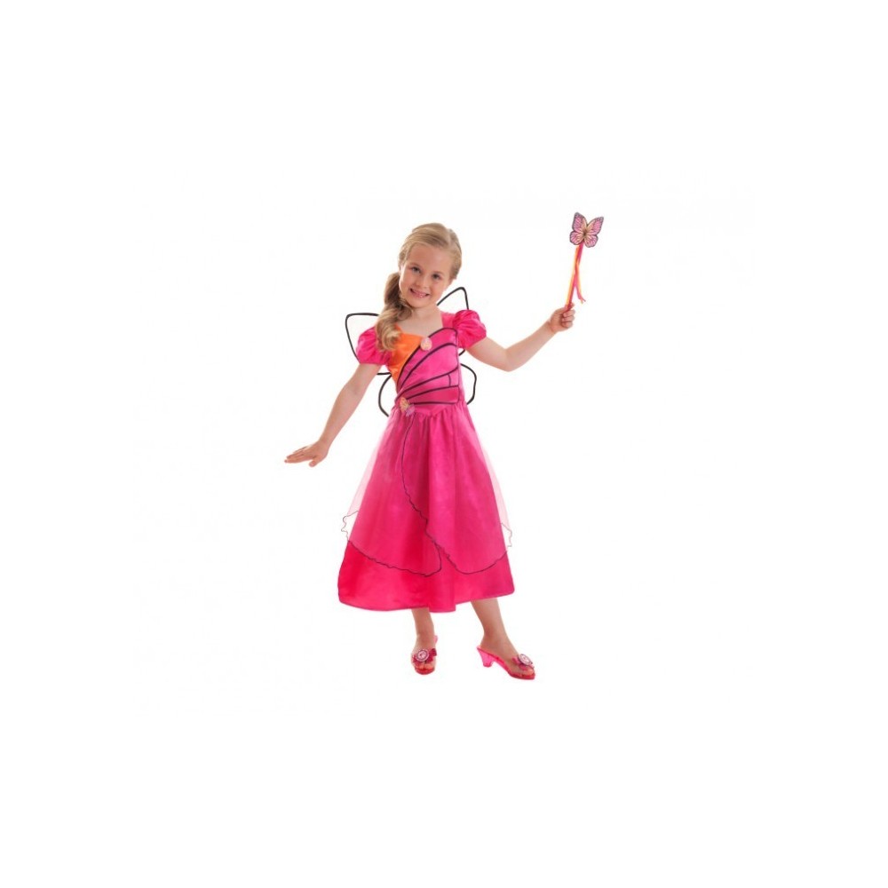 537660 Costume de Carnaval de Barbie Mariposa pour enfant de 3 à 10 ans