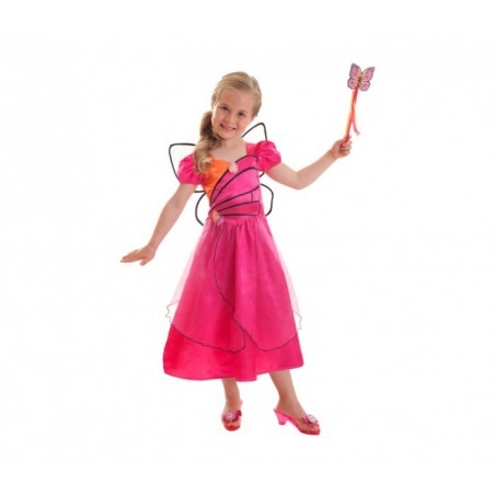 537660 Costume de Carnaval de Barbie Mariposa pour enfant de 3 à 10 ans
