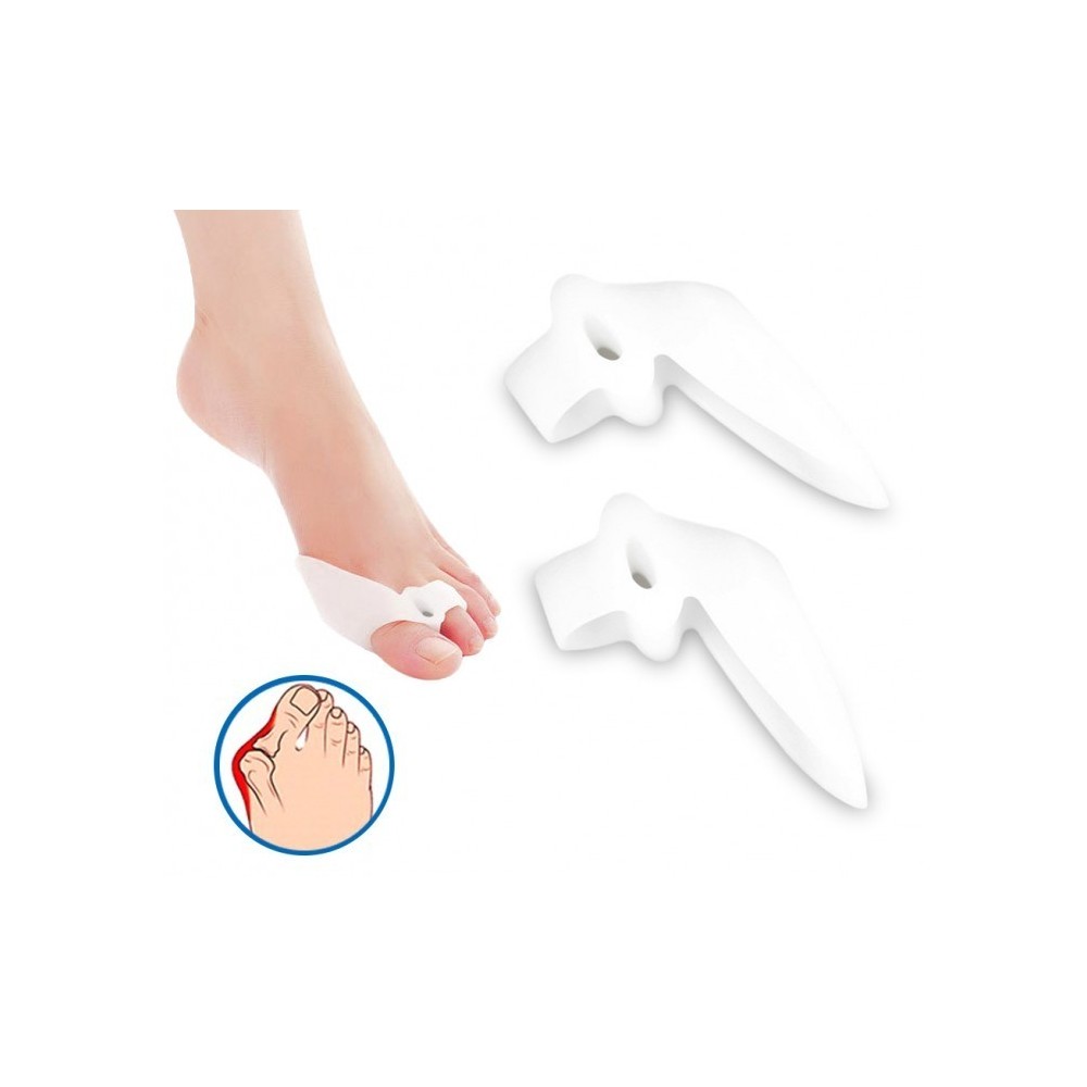 056215 Paire de Supports séparateurs en gel pour hallux valgus 