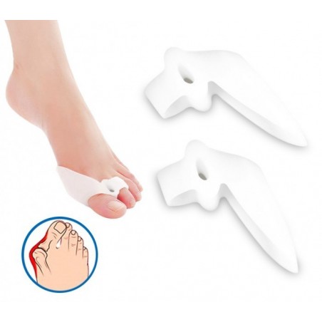 056215 Paire de Supports séparateurs en gel pour hallux valgus 