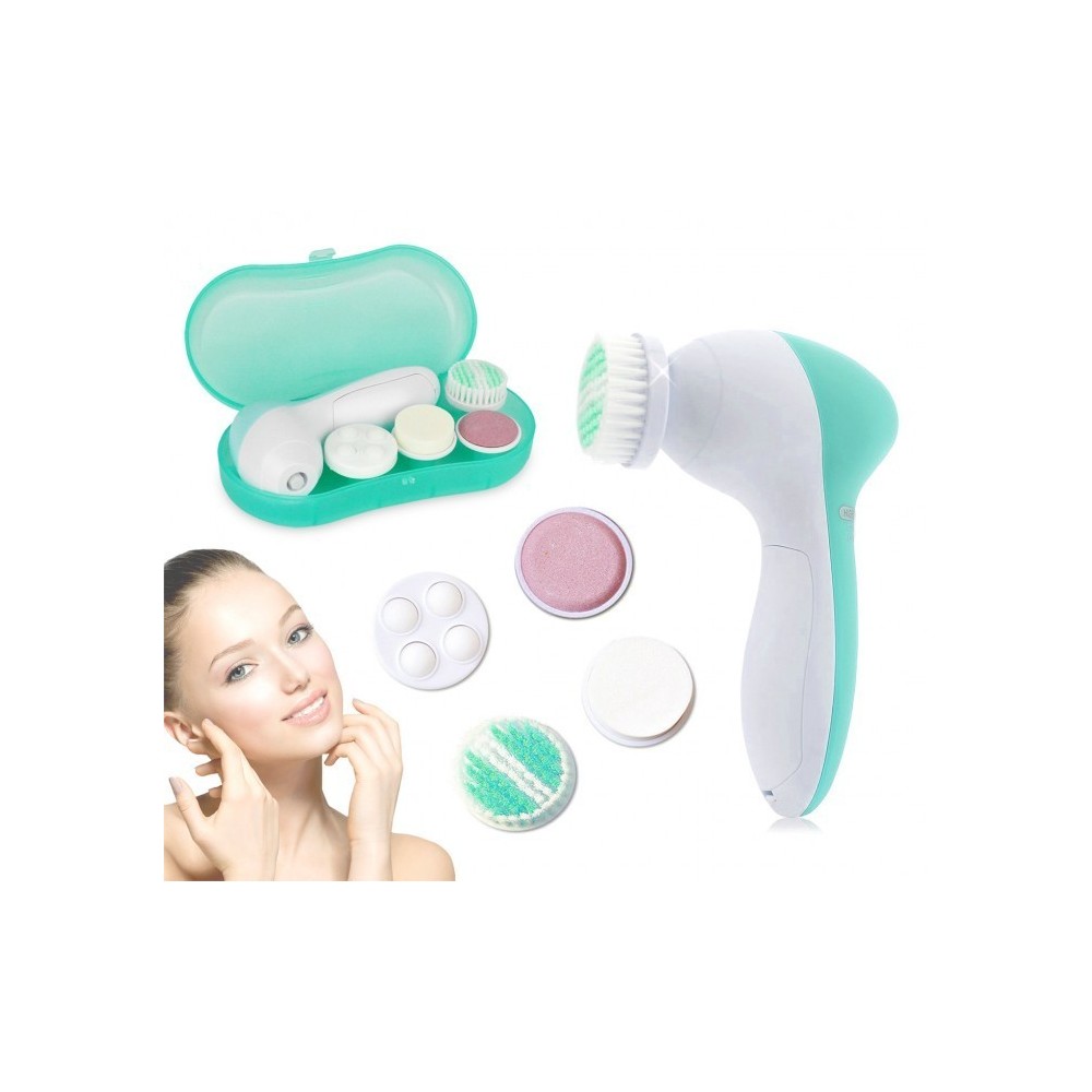 76/3217 Masseur SKIN BEAUTY avec têtes interchangeables pour nettoyer le visage