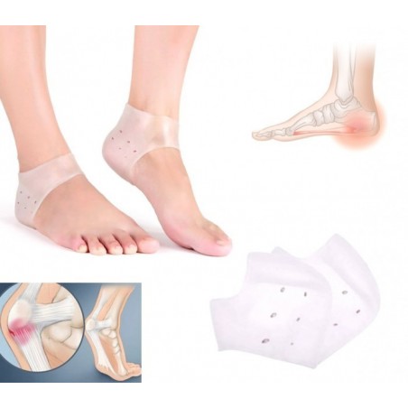 520886 Paire de protège-talons en gel pour prévenir les inflammations