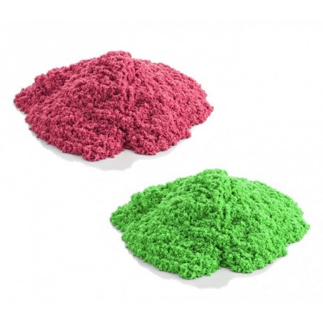 100491 Sable cinétique à modeler avec des moules Playset de PATISSERIE 300 gr