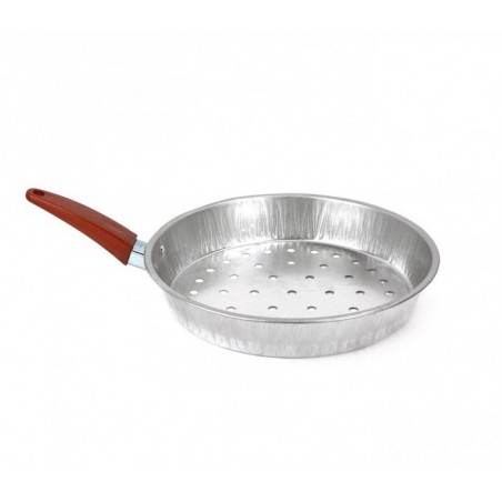 001362 Poêle à châtaignes / marrons 1 manche en aluminium NAPOLEON diamètre 26cm