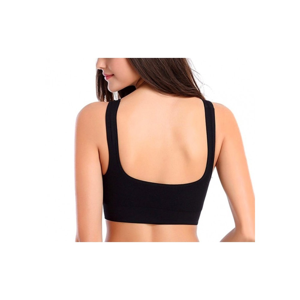 230057 Set de 6 brassières de sport moulantes ass. Magnolia bonnets rembourrés