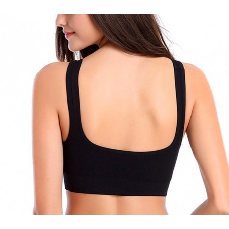 230057 Set de 6 brassières de sport moulantes ass. Magnolia bonnets rembourrés