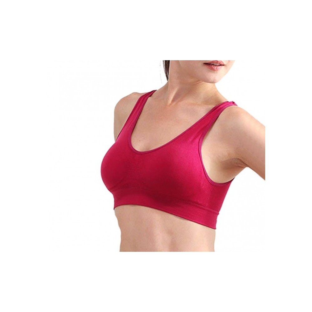 230057 Set de 6 brassières de sport moulantes ass. Magnolia bonnets rembourrés