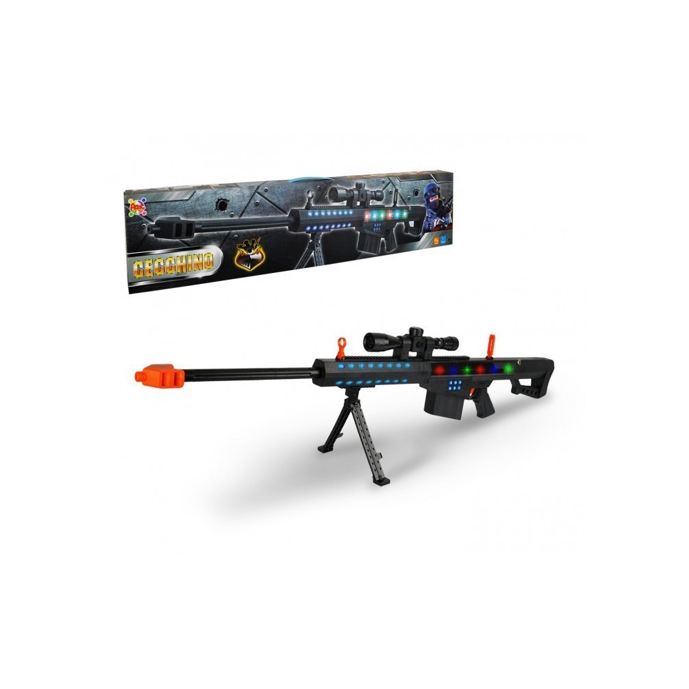 374907 Fusil de sniper pour les enfants avec des lumières et des sons réalistes