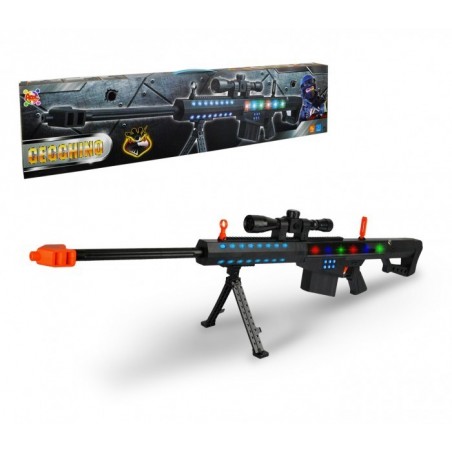 374907 Fusil de sniper pour les enfants avec des lumières et des sons réalistes