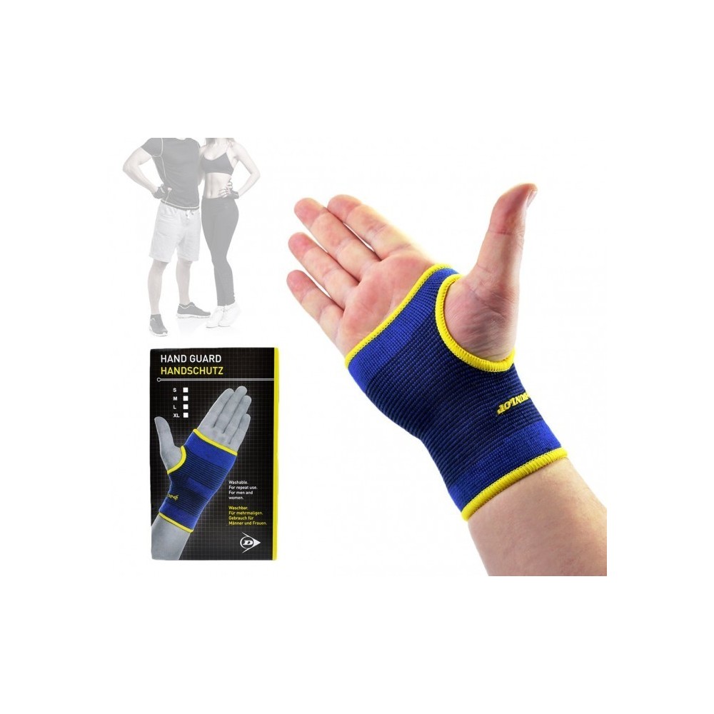 99046 Bande élastique DUNLOP paume poignet et soutien pour tendinite