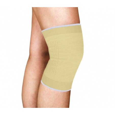 068089 Set  2 genouillères EVERTOP beiges Bandes élastiques de soutien en coton 068089 Set  2 genouillères EVERTOP beiges Bandes élastiques de soutien en coton