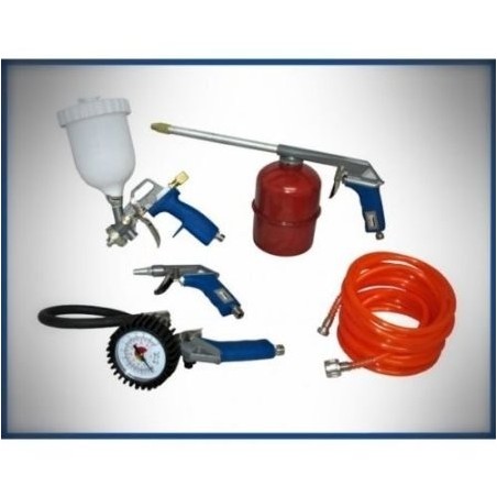 Kit 5 accessoires à air comprimé - pistolet aérographe