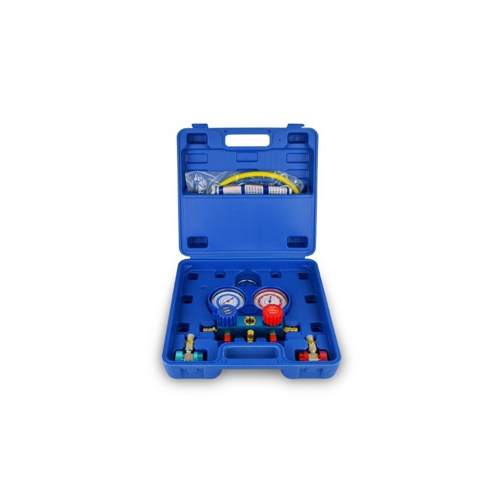 G02670 Set manomètres à 2 voies pour diagnostiquer climatiseurs et voitures