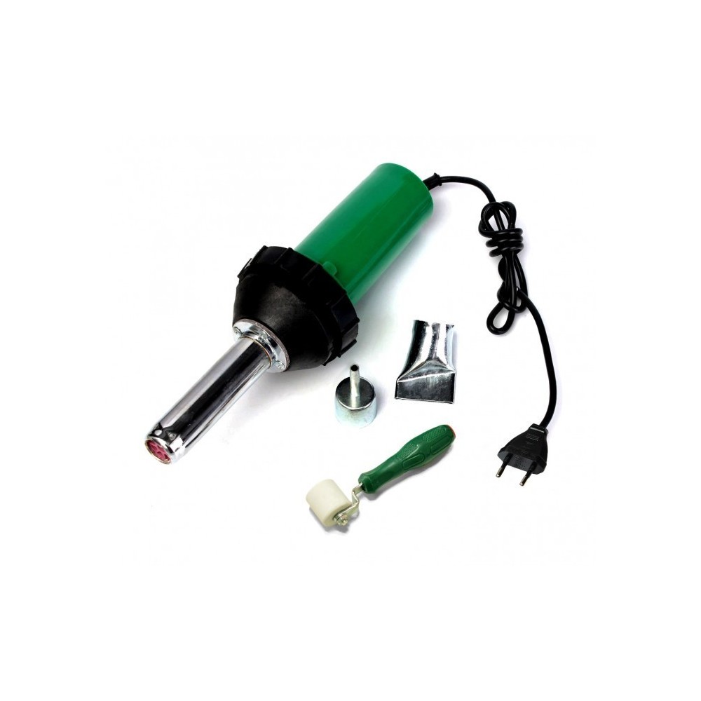 2993 Pistolet à air chaud pour pièces plastique et résine 1500W avec accessoires