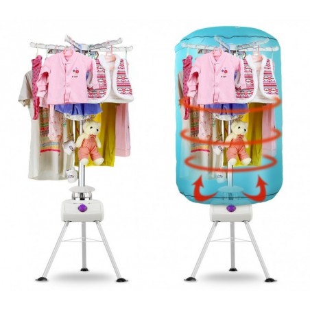 930048 Sécheuse électrique en ballon à air chaud avec Timer 145 x 60 cm