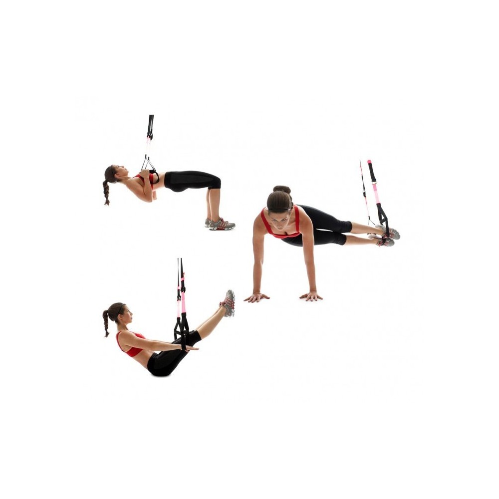 626294 Kit d'exercices suspendus pour femme outils multifonctions 