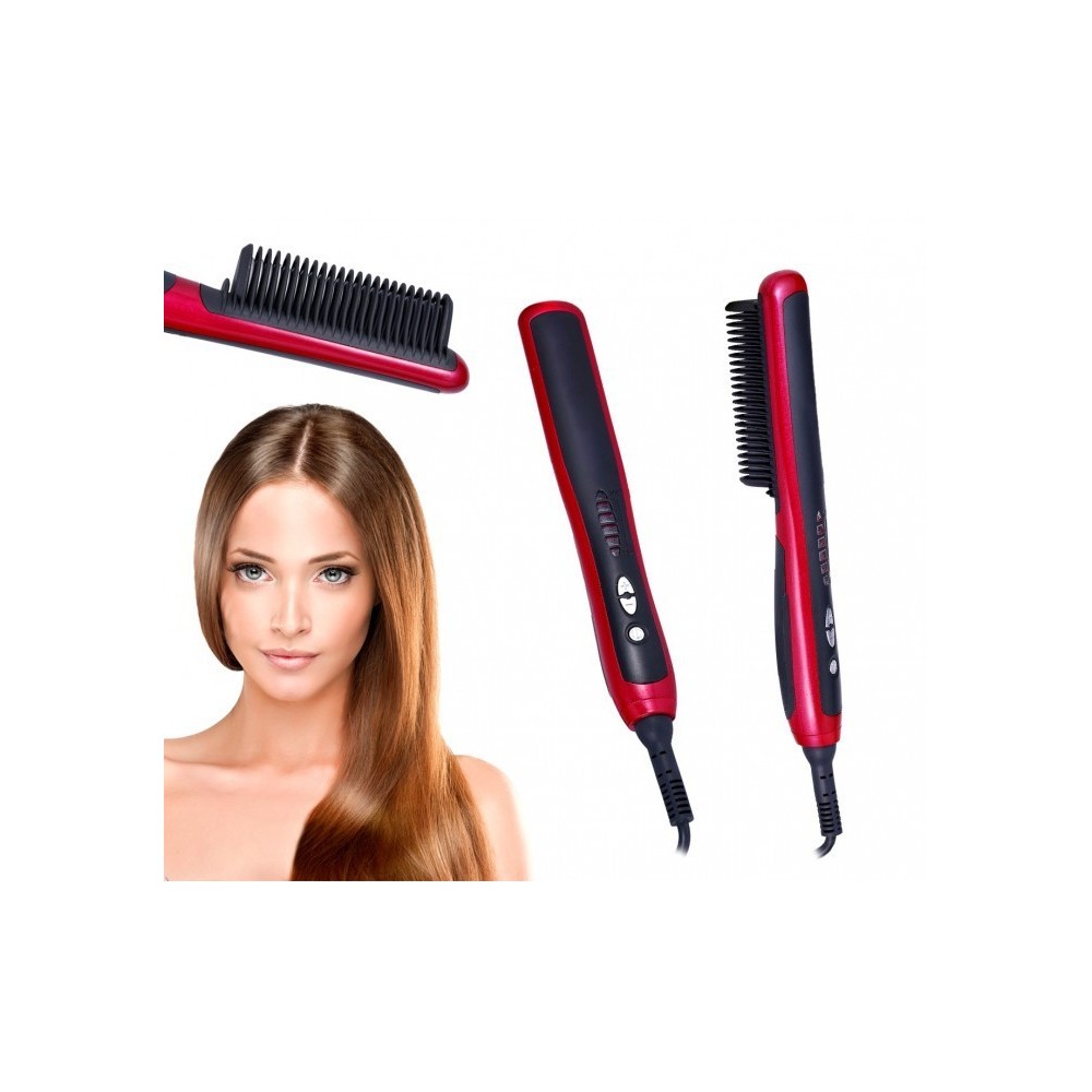 Brosse lissante ionisante PL388 technologie PTC HAIR jusqu'à 210 °