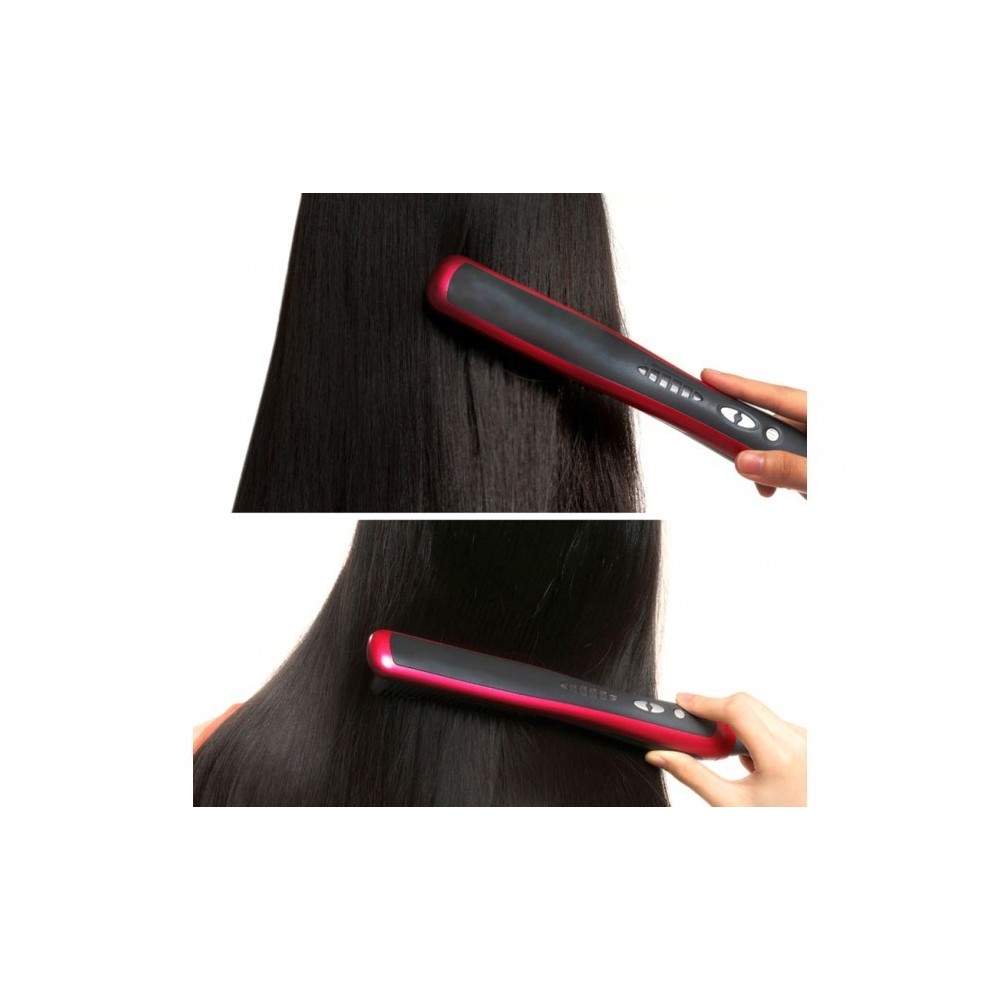 Brosse lissante ionisante PL388 technologie PTC HAIR jusqu'à 210 °