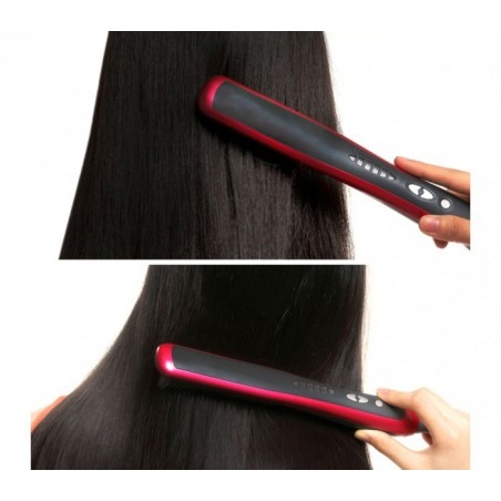 Brosse lissante ionisante PL388 technologie PTC HAIR jusqu'à 210 °