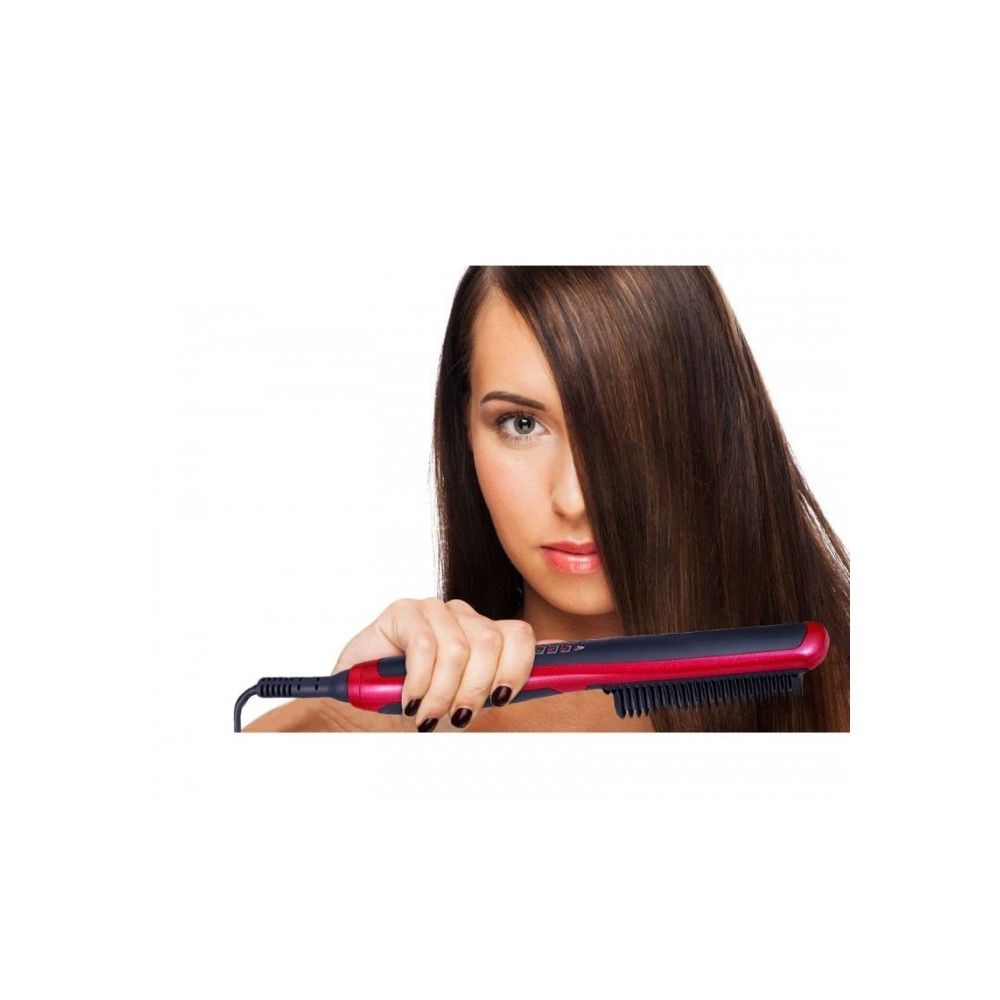 Brosse lissante ionisante PL388 technologie PTC HAIR jusqu'à 210 °