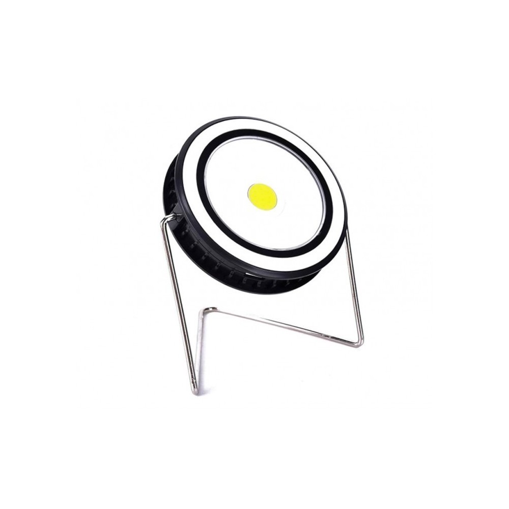 RY-T912 Projecteur LED rechargeable rond portable à énergie solaire 10 W USB