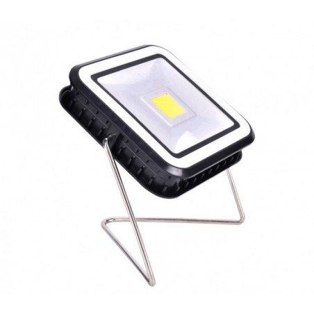 RY-T91330 Projecteur portable carré LED 10W à énergie solaire rechargeable USB