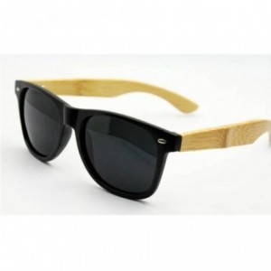 Lunettes de soleil unisexes en bois de bambou- mod. Fashion