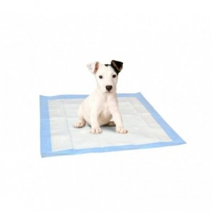 629313 Pack 12 tapis absorbants pour chiens et chats 60x60 cm capte les odeurs 2
