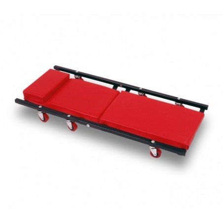 WK3013 Chariot de visite de mécanicien auto à roues Wacktek aluminium 92x42,5 cm