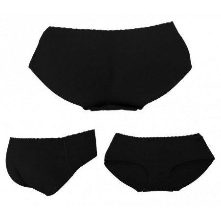 22025 Culotte rembourrée en microfibres effet push-up sans couture