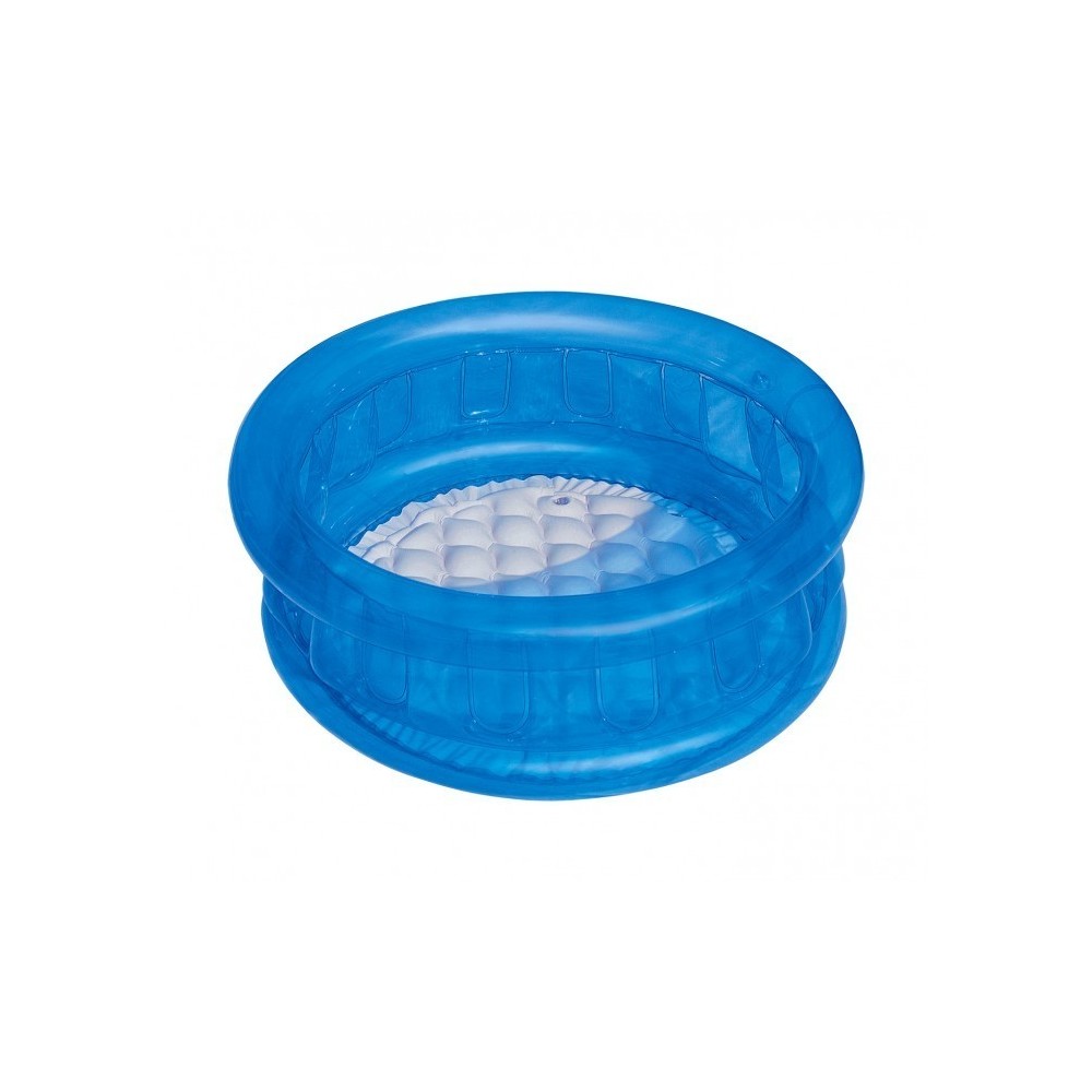 51112 Piscine gonflable enfant Bestway 3 couleurs 64 x 25 cm plancher gonflable