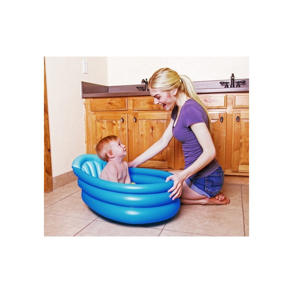 51113 Baignoire gonflable pour les enfants Bestway 2 couleurs 79x51x33 cm