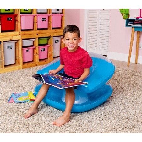75006 Fauteuil gonflable pour les enfants Bestway en trois couleurs 76 x 76 cm