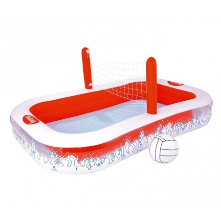 54125 Piscine gonflable Volleyball pour enfants avec filet Bestway 253x168x97 cm