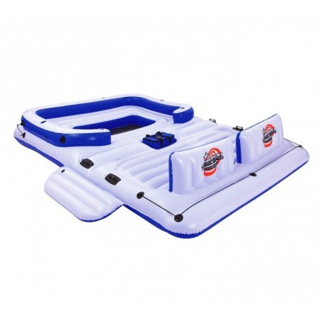 43105 Ile flottante gonflable Coolerz Tropical Breeze Bestway 389x274 cm