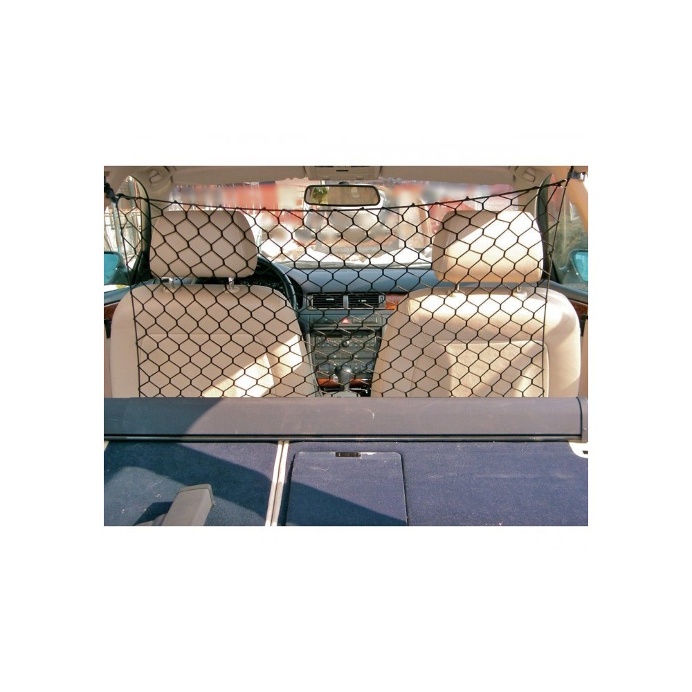 990013 Filet pare-chien en maille élastique pour transport auto des chiens
