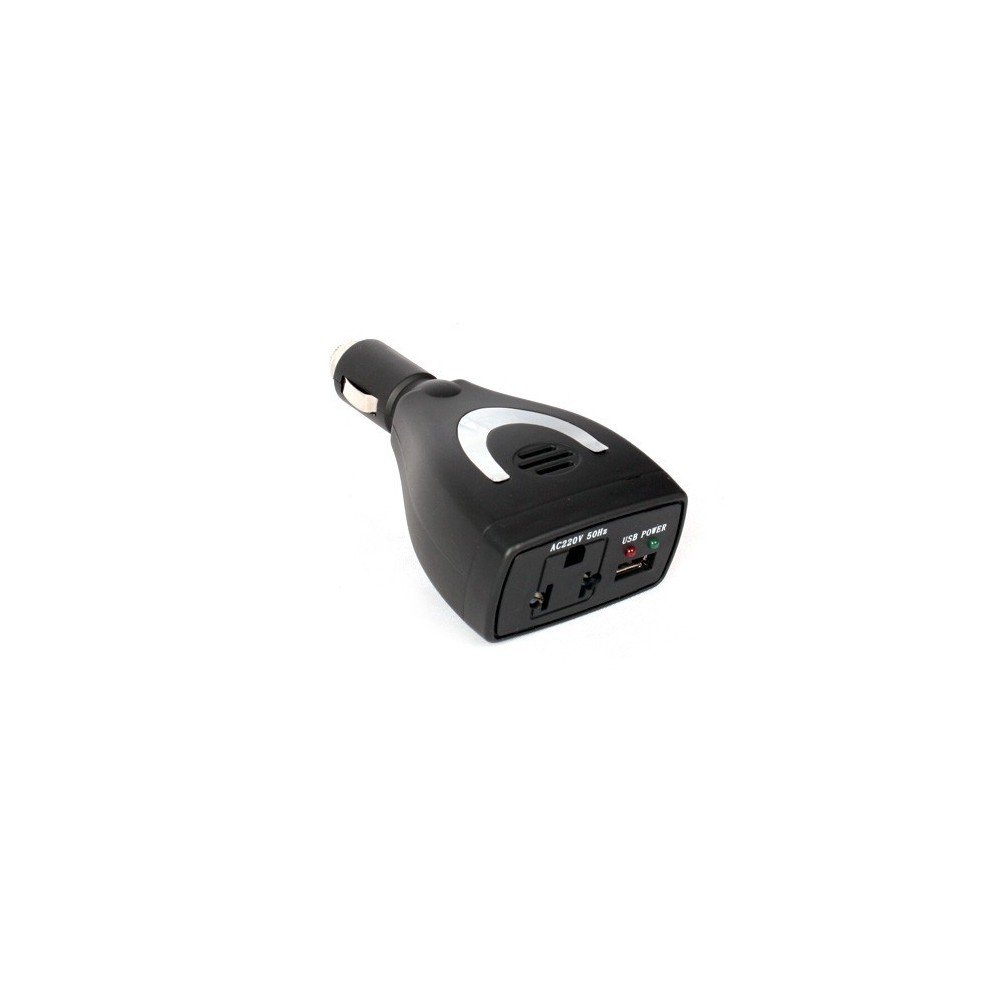 Inverseur 75 watts motocyclette usb 220v