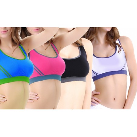 Ensemble de 3 soutiens gorge de sport - Brassière mod. AMELIE -  Ensemble de 3 soutiens gorge de sport - Brassière mod. AMELIE -