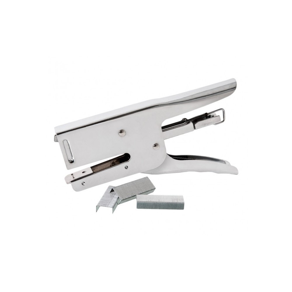 748796 Agrafeuse ou pince agrafeuse à agrafes fermées Agrafes 24/6 incluses