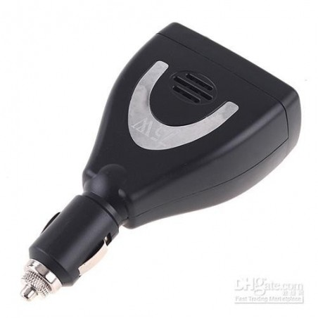Inverseur 75 watts motocyclette usb 220v