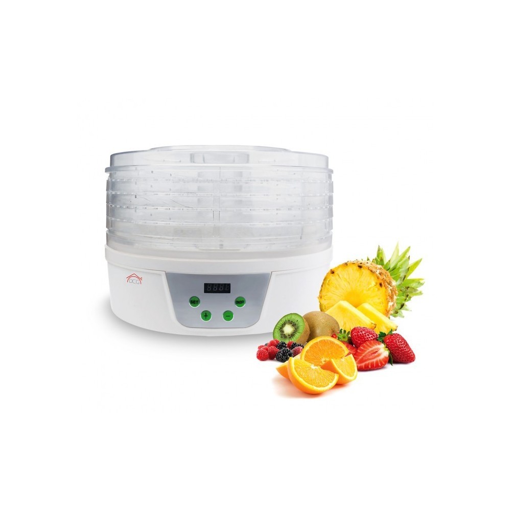 FD1078 Déshydrateur à fruits et légumes professionnel avec plateaux rotatif 360°